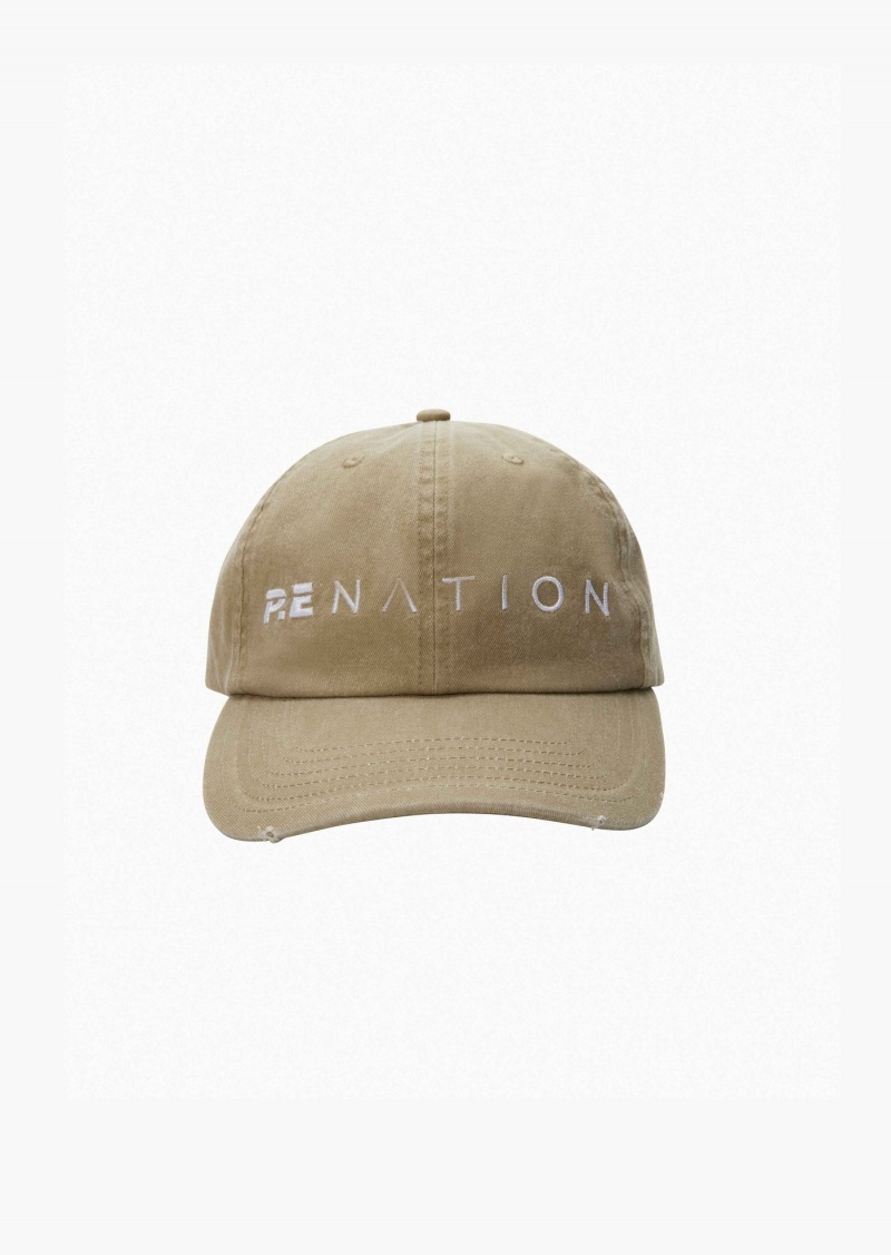 Pale Khaki P.E Nation Immersion Cap | ZPLAGHU-93