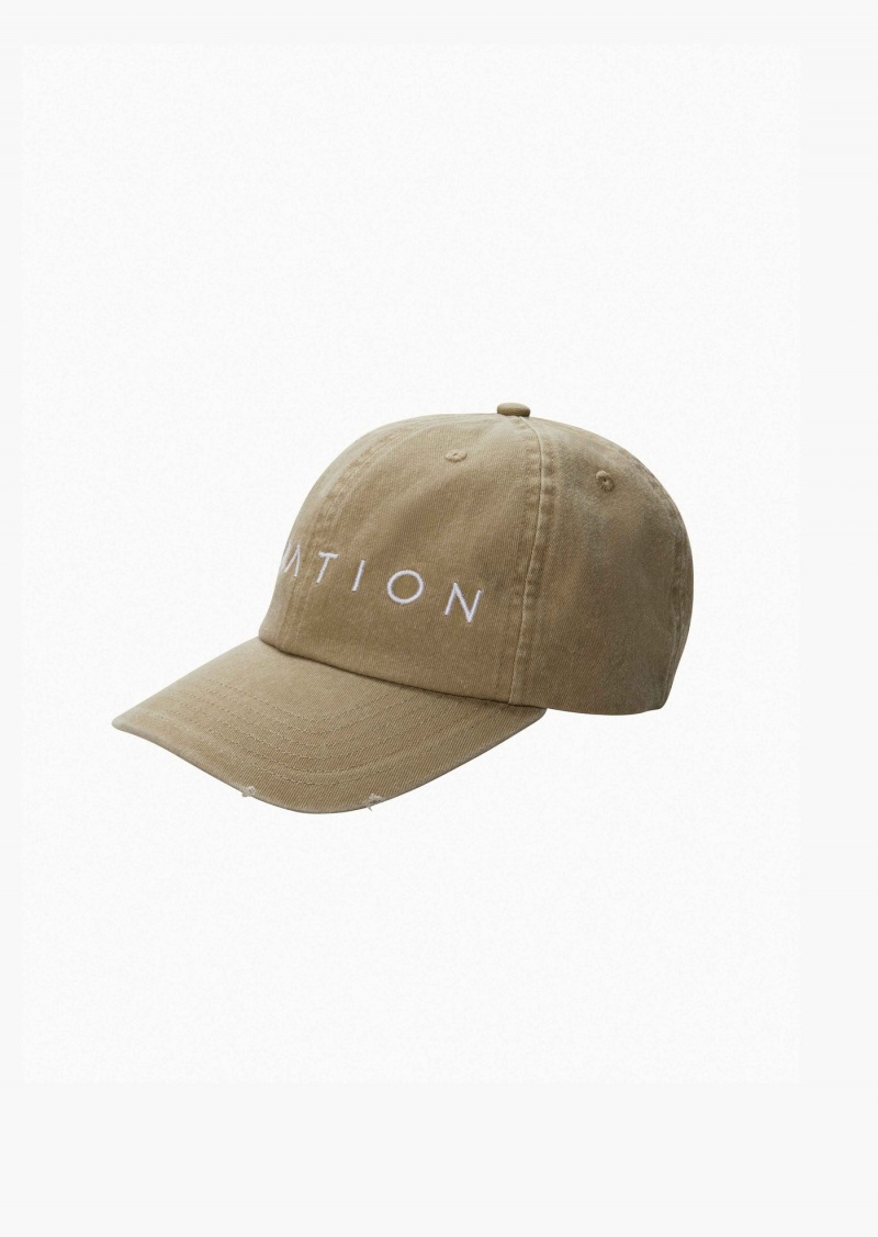 Pale Khaki P.E Nation Immersion Cap | ZPLAGHU-93