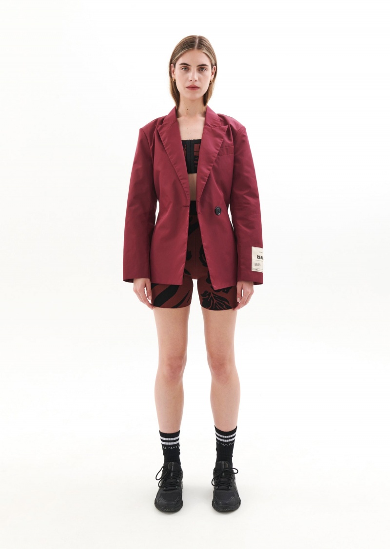 Rumba Red P.E Nation Reconnect Blazer | NXMSFZG-10