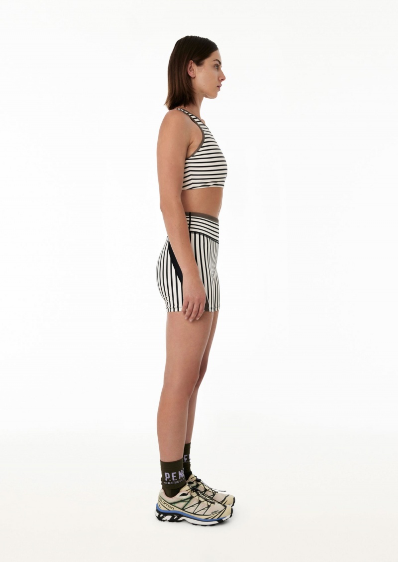 Stripe Print P.E Nation Slipstream Tank | LKXEBOC-90